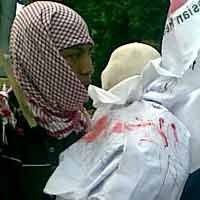 BEM ITS Gelar Aksi Dukung Palestina