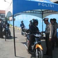 Polres KP3 Sweeping Dermaga Ujung