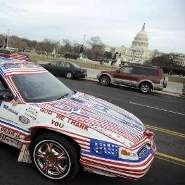 Mobil-mobil Berhias Sambut Obama