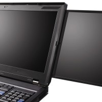 ThinkPad W700ds, Laptop Layar Ganda