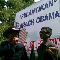 Di Depan Konjen AS Obama Kutuk Israel