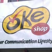 Konter Oke Shop Dibobol Maling