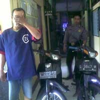 Tilep Motor Teman, Seorang Makelar Dibekuk