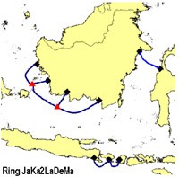 Telkom Hubungkan 5 Pulau dengan Sistem Komunikasi Kabel Laut 