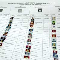 Kertas Suara Pemilu 2009 Dipasangi Tanda Khusus