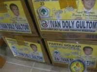 Imlek, Caleg PDIP di Samarinda Kampanye Nomor Urut di Kelenteng