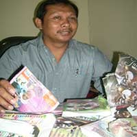 VCD/DVD Bajakan Diamankan dari Perusahaan Ekspedisi