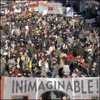 Krisis Ekonomi, Jutaan Orang Berdemo di Prancis