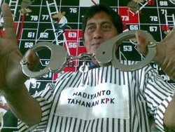 Hadiyanto, Caleg Siap Diborgol 