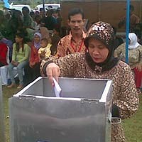 Menandai dengan Silang dan Garis Dianggap Sah