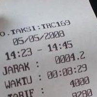 Sebaiknya Taksi Lain Memberikan Struk Seperti Transcab