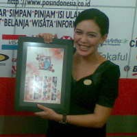 PT Pos Jabar Optimistis Ikon Rieke Oneng Genjot Pendapatan