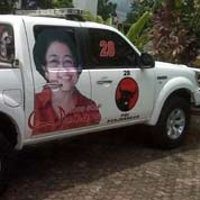 Mobil Tak Boleh Pajang Gambar Caleg, Stiker Cutting Rugi