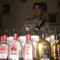 120 Botol Miras Diamankan Polisi