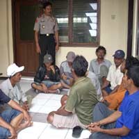 13 Preman Diamankan Polsek Krembangan