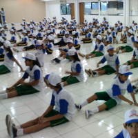 Peringati Hari Kanker Sedunia, 800 Anak SD Senam Sehat