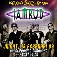 Jamrud Tampil di Valentines Rock
