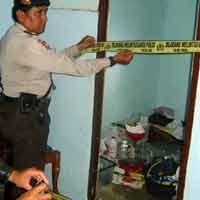 Warga Tak Menyangka Rumah Kontrakan Jadi Pabrik Shabu