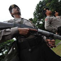 Polisi Siaga di Cawang, Densus 88 Kawal Hillary di Halim