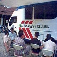 SIM Keliling Singgah di Kebon Kalapa