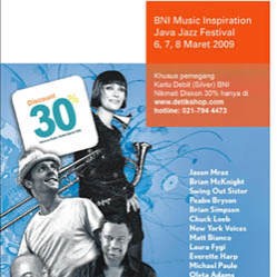 Diskon 30% Tiket Daily Java Jazz Festival!