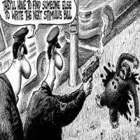 Demonstran Serukan Tutup New York Post!