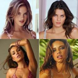 Tujuh Supermodel Brasil Bugil Bareng