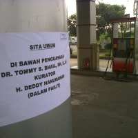 Penyegelan SPBU untuk Bayar Hutang Pada Investor