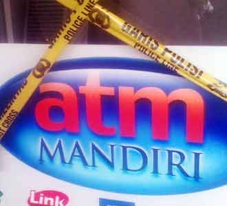 ATM Mandiri Digondol Maling