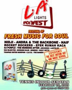 Launching Album Kompilasi LA Light Indiefest Vol. 03