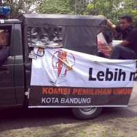 Sehari Ngider, KPU Kota Bandung Habiskan Rp 1 Juta