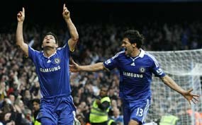 Lampard Bawa Chelsea ke Posisi Dua