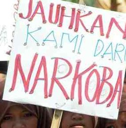 Pembangunan Posko Antinarkoba Ditolak Warga Kp Ambon