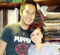 Ernest Cokelat Fitting Jas Pengantin