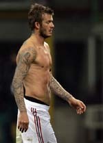 Milan-Galaxy Berbagi Beckham