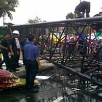 Polisi Hentikan Kasus Ambruknya Reklame Hotel JW Marriott