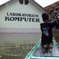 Belasan Sekolah di Lamongan Masih Diliburkan