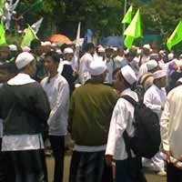 Anti-Ahmadiyah Demo Istana Presiden, Lalu Lintas Kusut