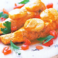 Salmon Panggang Mustard