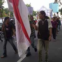 Belasan Mahasiswa Demo Tuntut Nasib Perempuan