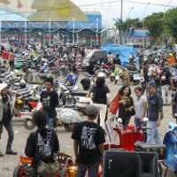 Doa Bersama Komunitas Vespa Jawa-Bali