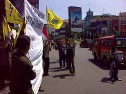 Demo PMII di Semarang Dibubarkan