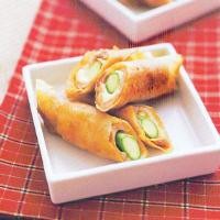 Ayam Asap Gulung Asparagus