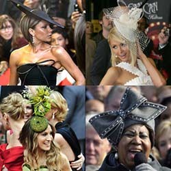 Gaya Selebriti Bertopi Cantik