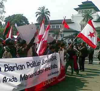 Mahasiswa Serukan Anti Golput