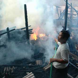 SMPN 5 Ponorogo Terbakar