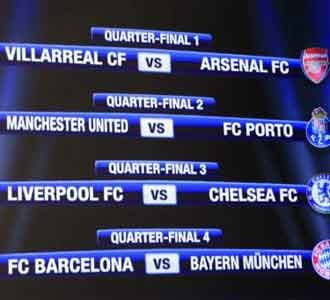 Drawing 8 Besar Liga Champions