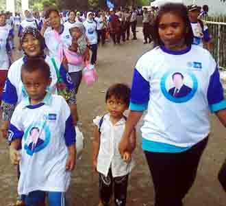 Anak-anak Ikut Kampanye