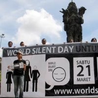 World Silent Day, Bali Justru Disibukkan Kampanye Parpol