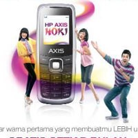 Axis Meluncur dengan Ponsel Merek Sendiri